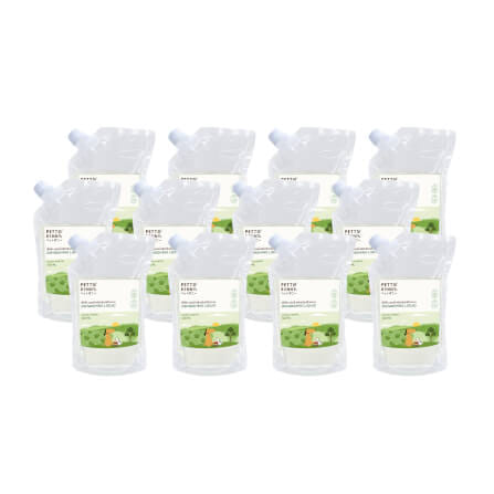 น้ำยาล้างจานสัตว์เลี้ยง PETTO BONNYS สูตรอ่อนโยน 500 มล. ชนิดถุงเติม X12